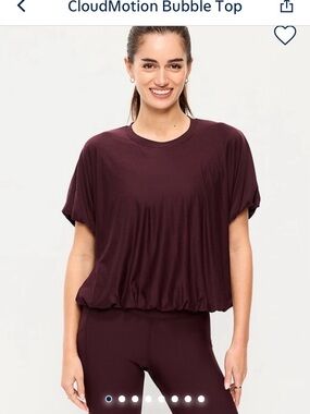 Brand New Old Navy Cloud motion Bubble Top in White